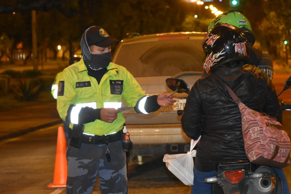 Disminución de accidentes frente al incremento de control en las vías